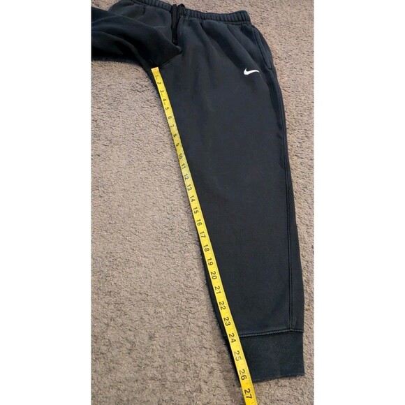 Nike Club Fleece Black Joggers Sweatpants CJ1616-010 Men's Small - Picture 6 of 6